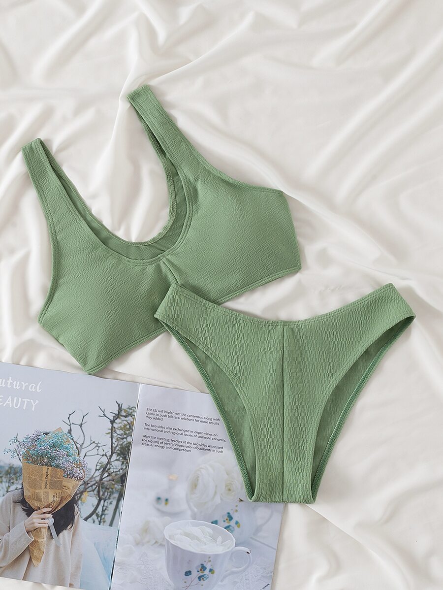 Army Green Bikini Small