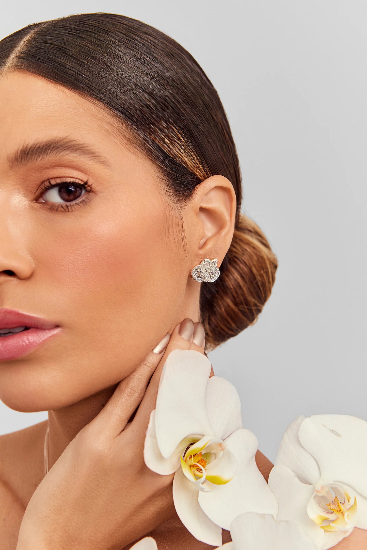 ORQUIDEA BRILLANTE EARRINGS