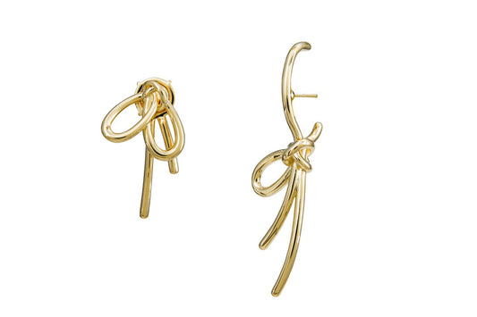 ENLACE GOLD EARRING