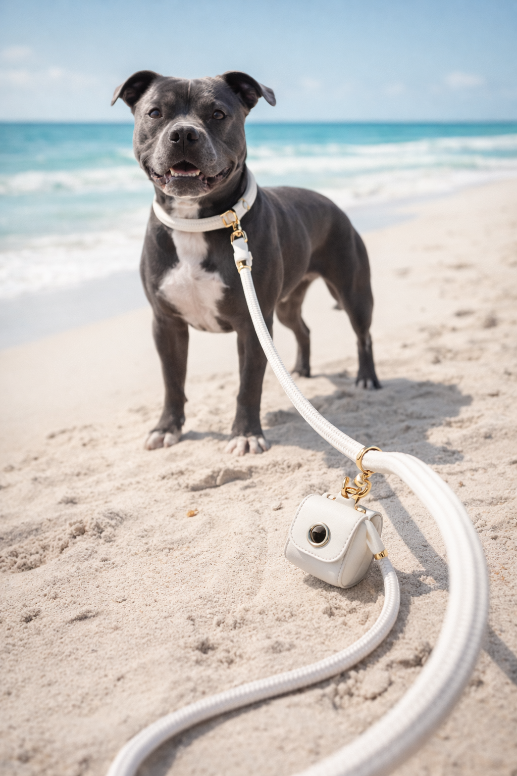 6FT White Leash
