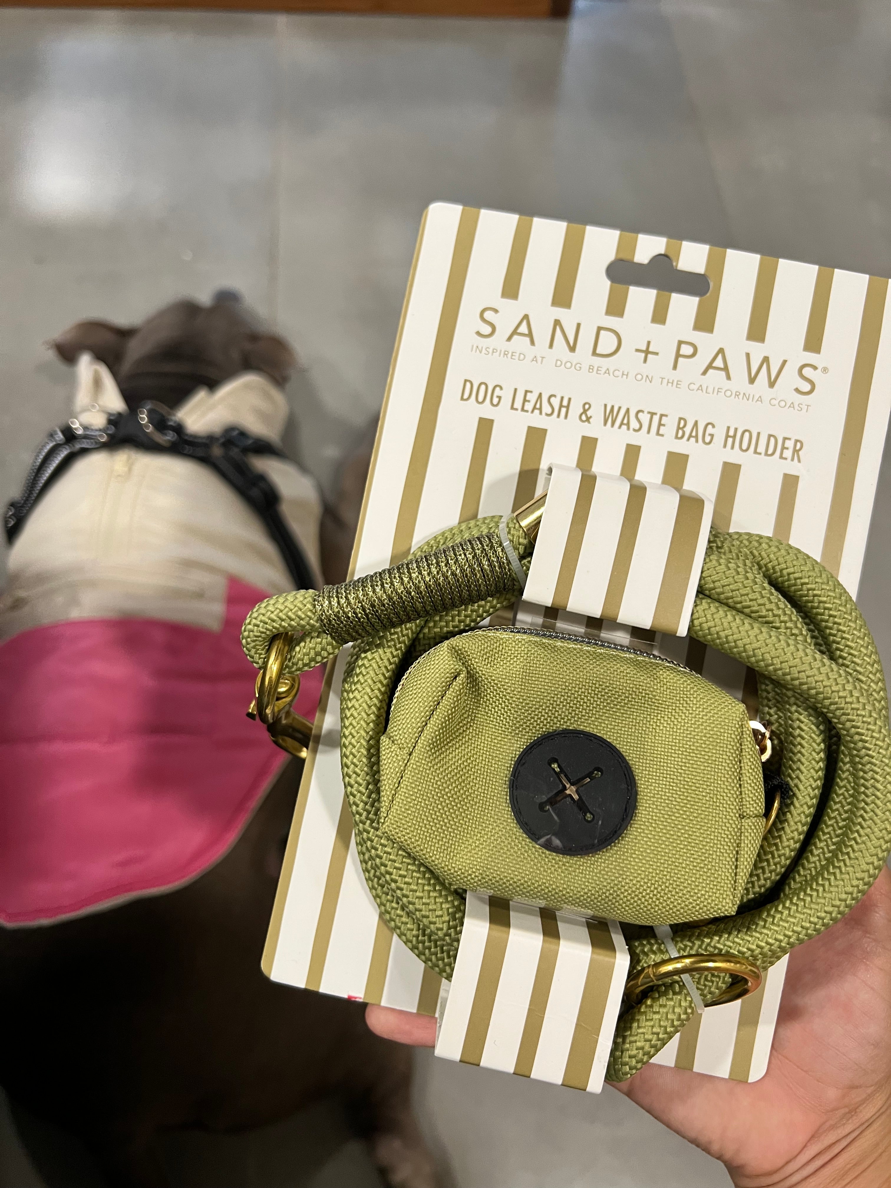 Leash and Bag Holder