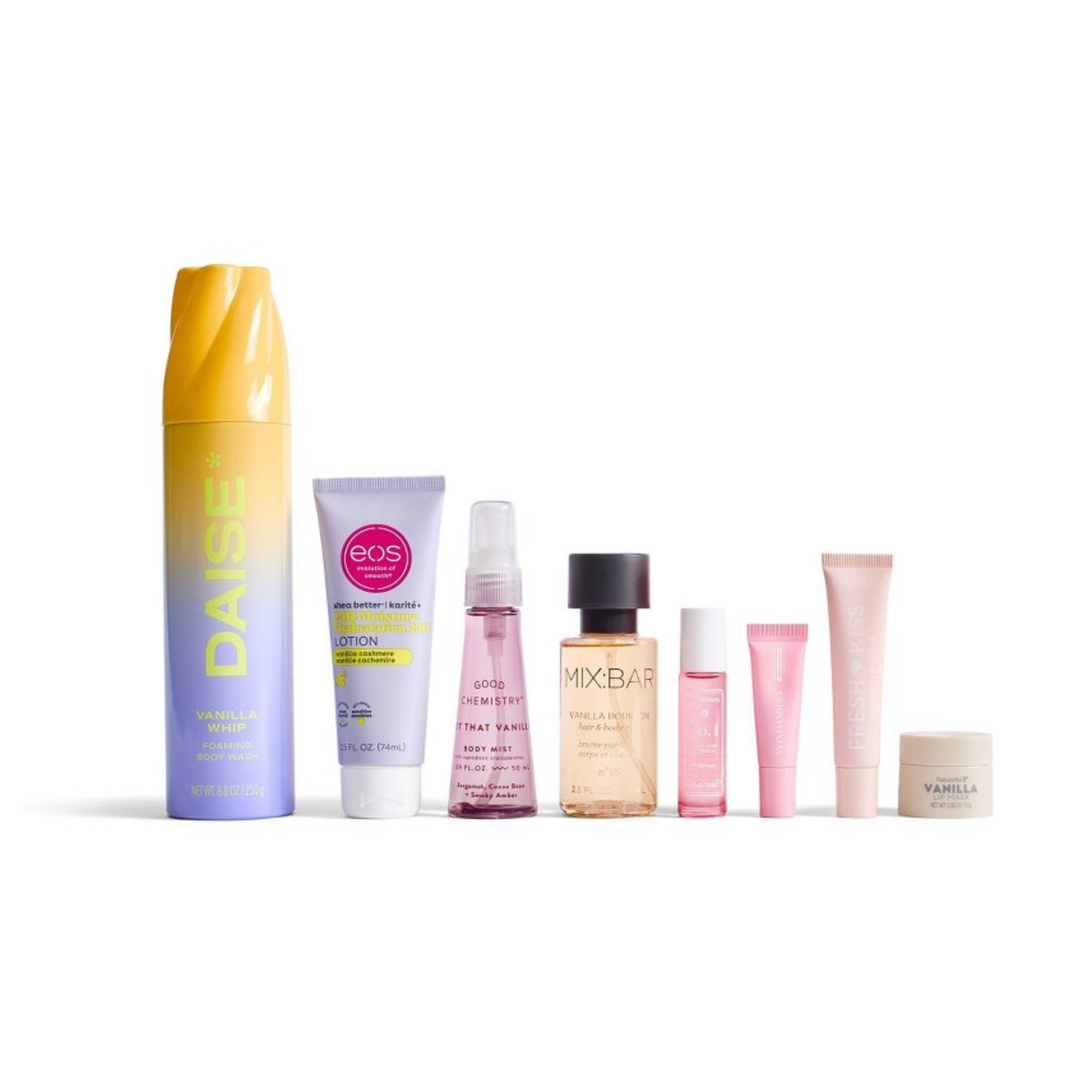 Best of Vanilla Fragrance Gift Set - 8pc