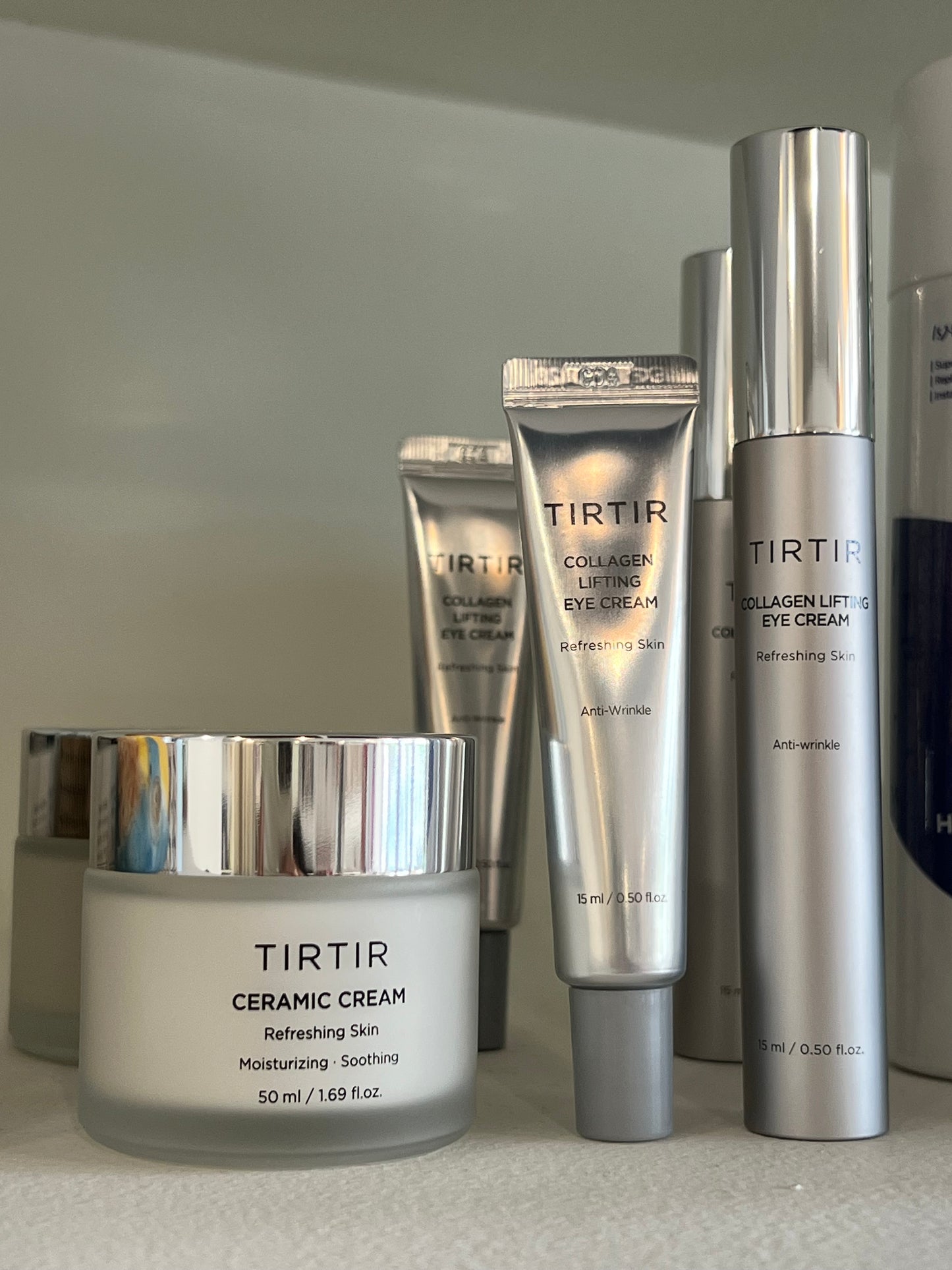 TIRTIR Ceramic Cream & Collagen Eye Cream Set