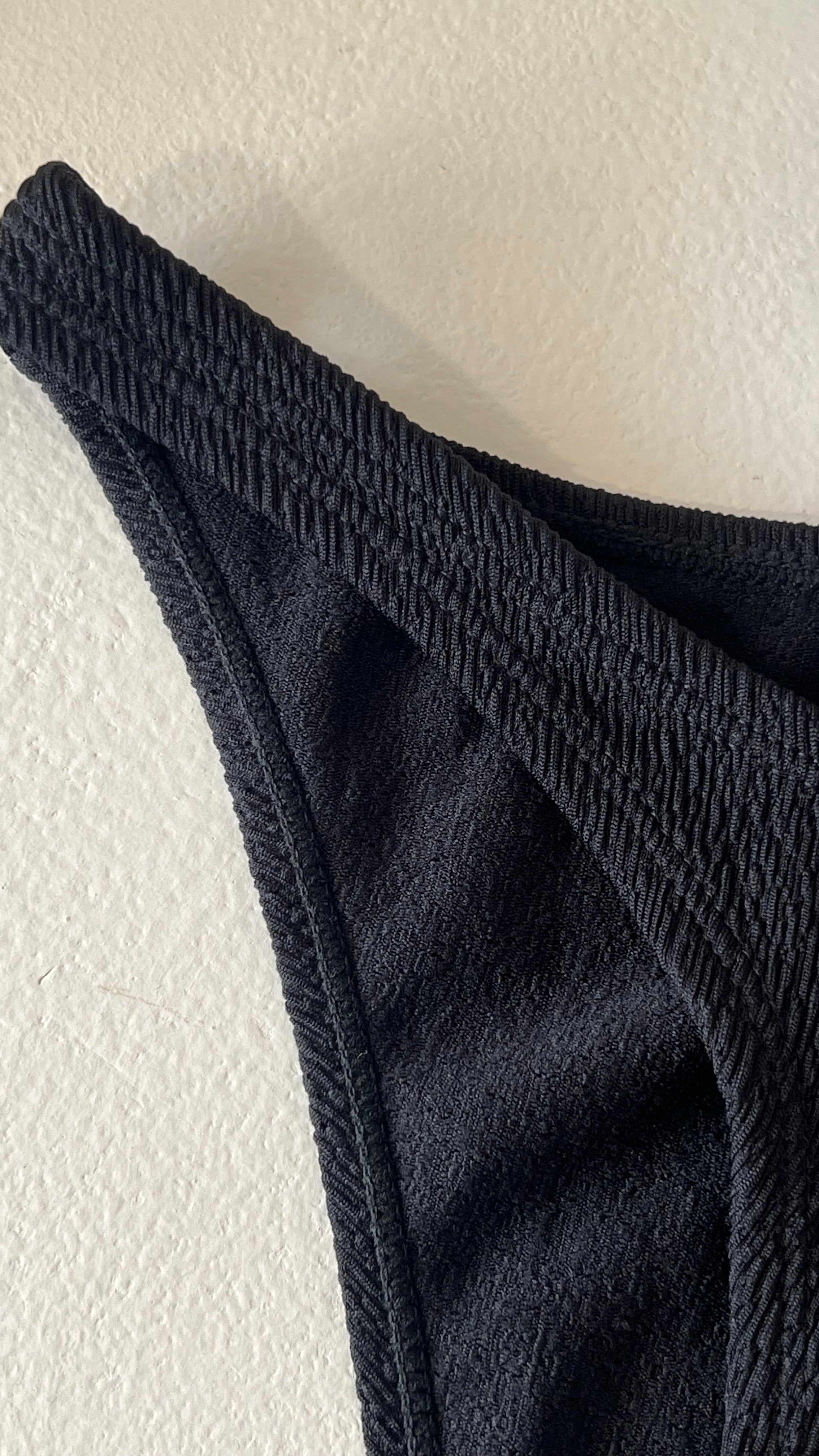 Black Basic Bikini Bottom - S