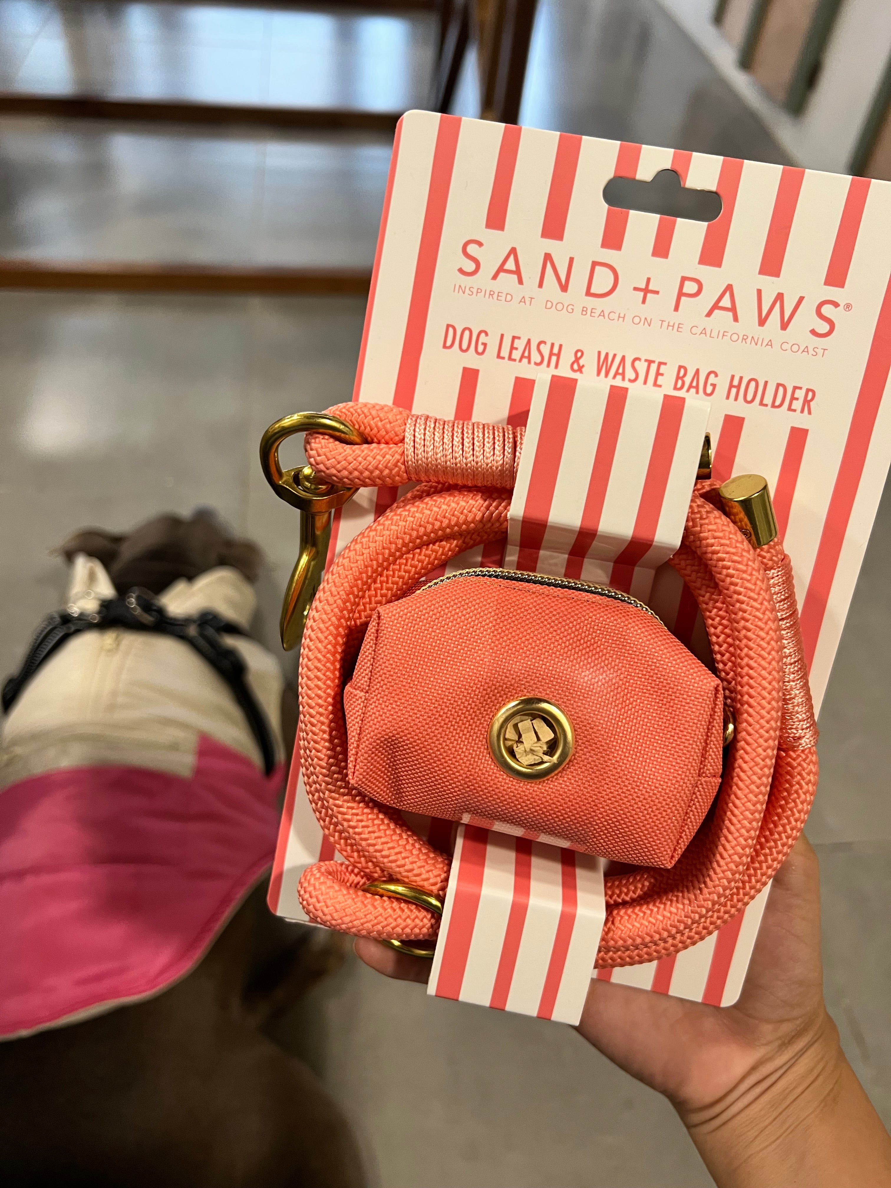 Leash and Bag Holder