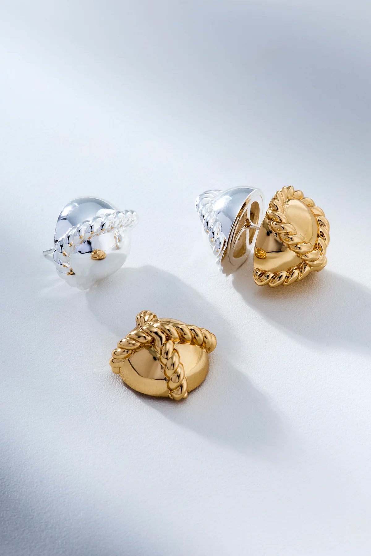 LAÇO DO MAR BICOLOR EARRING - ALMAR COLLECTION