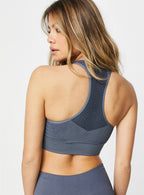 HIIT seamless pointelle bra Small