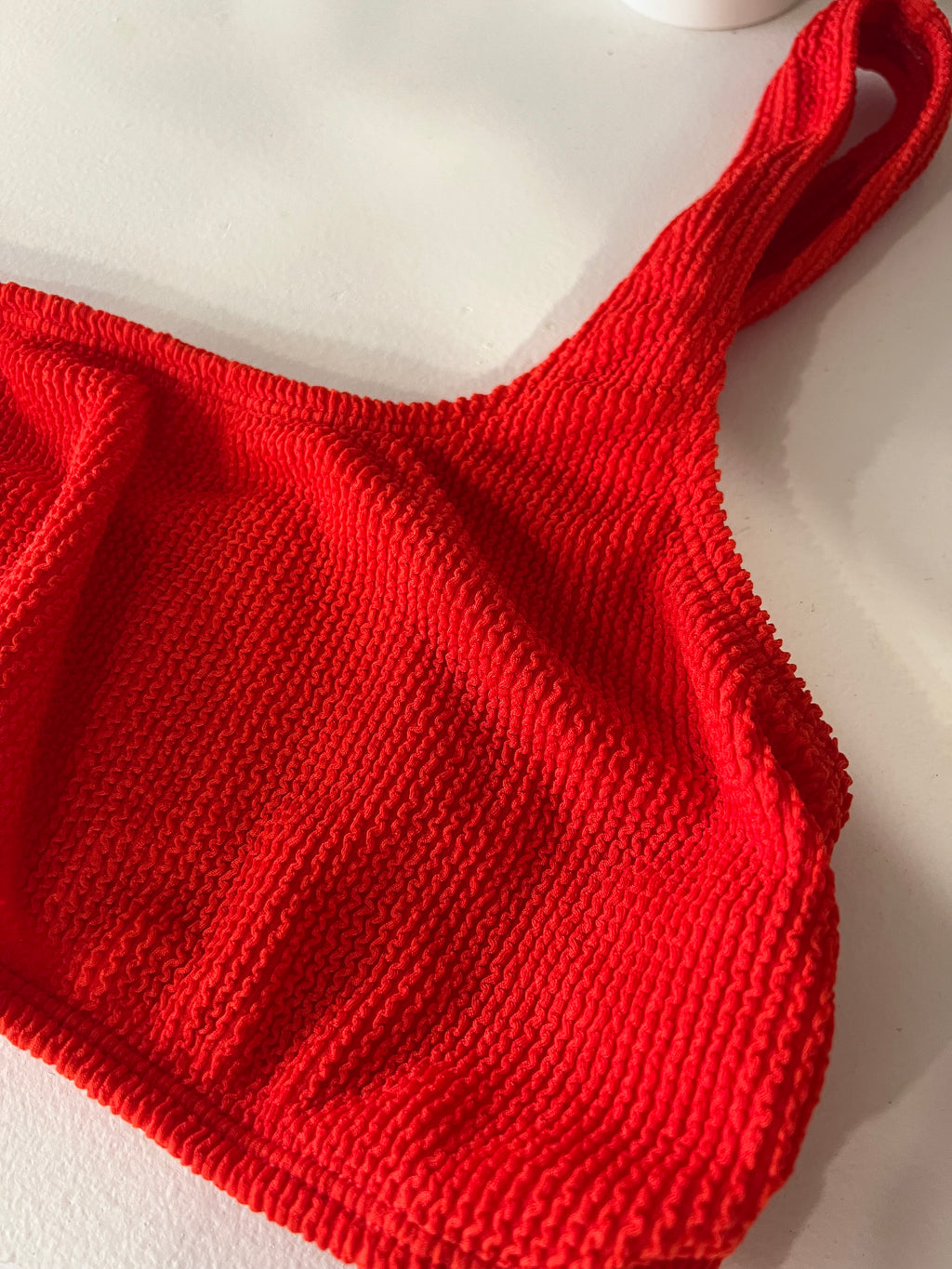 Textured Bikini Top - M