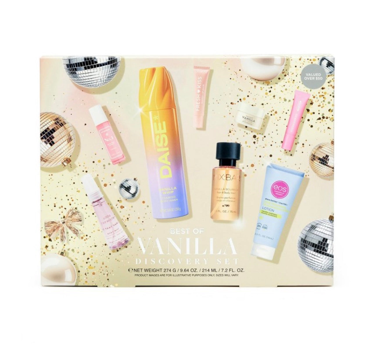 Best of Vanilla Fragrance Gift Set - 8pc