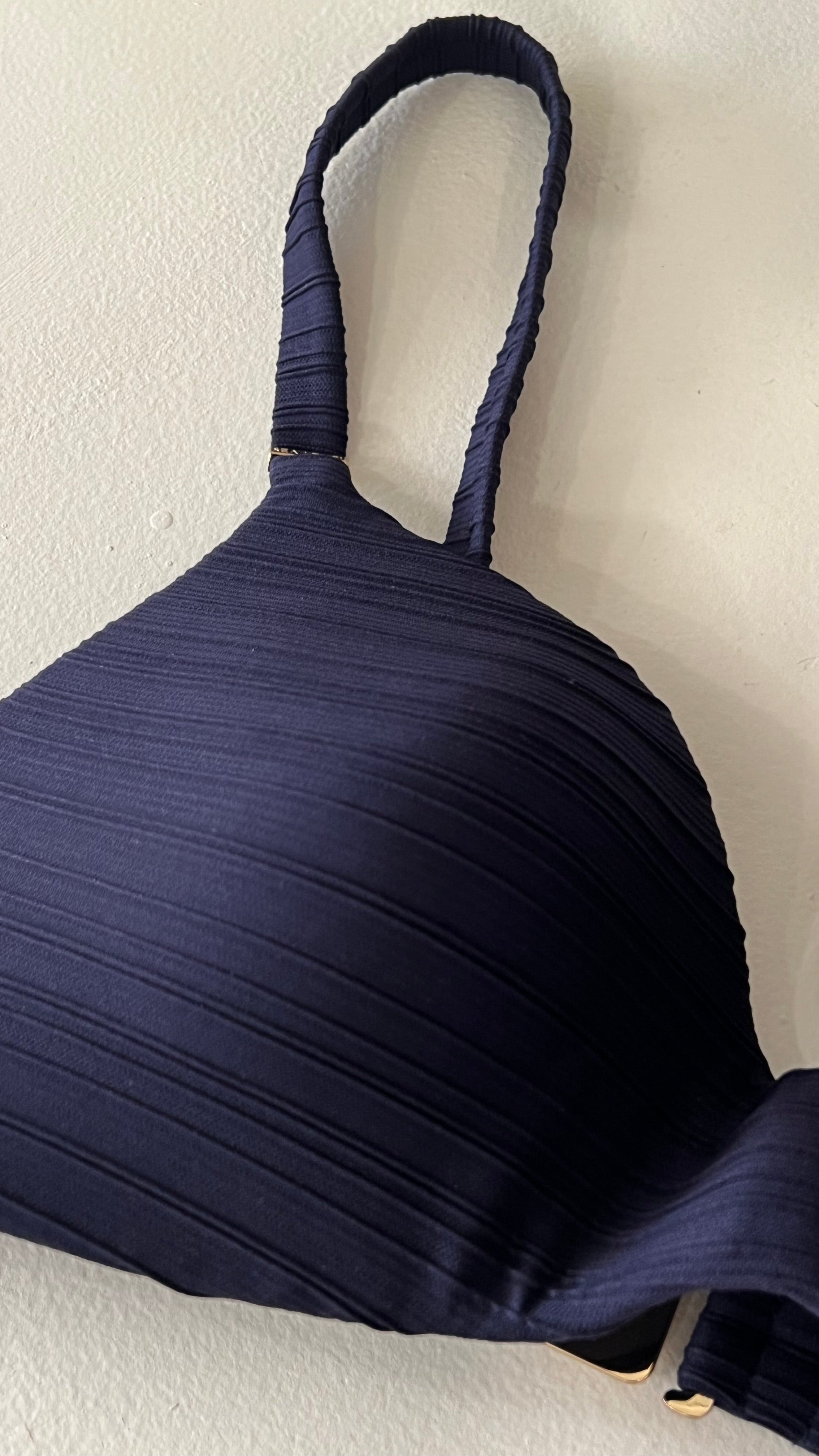 Classy Navy Bikini Top - S