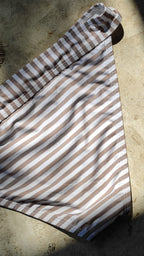 Striped Bikini Bottom - L