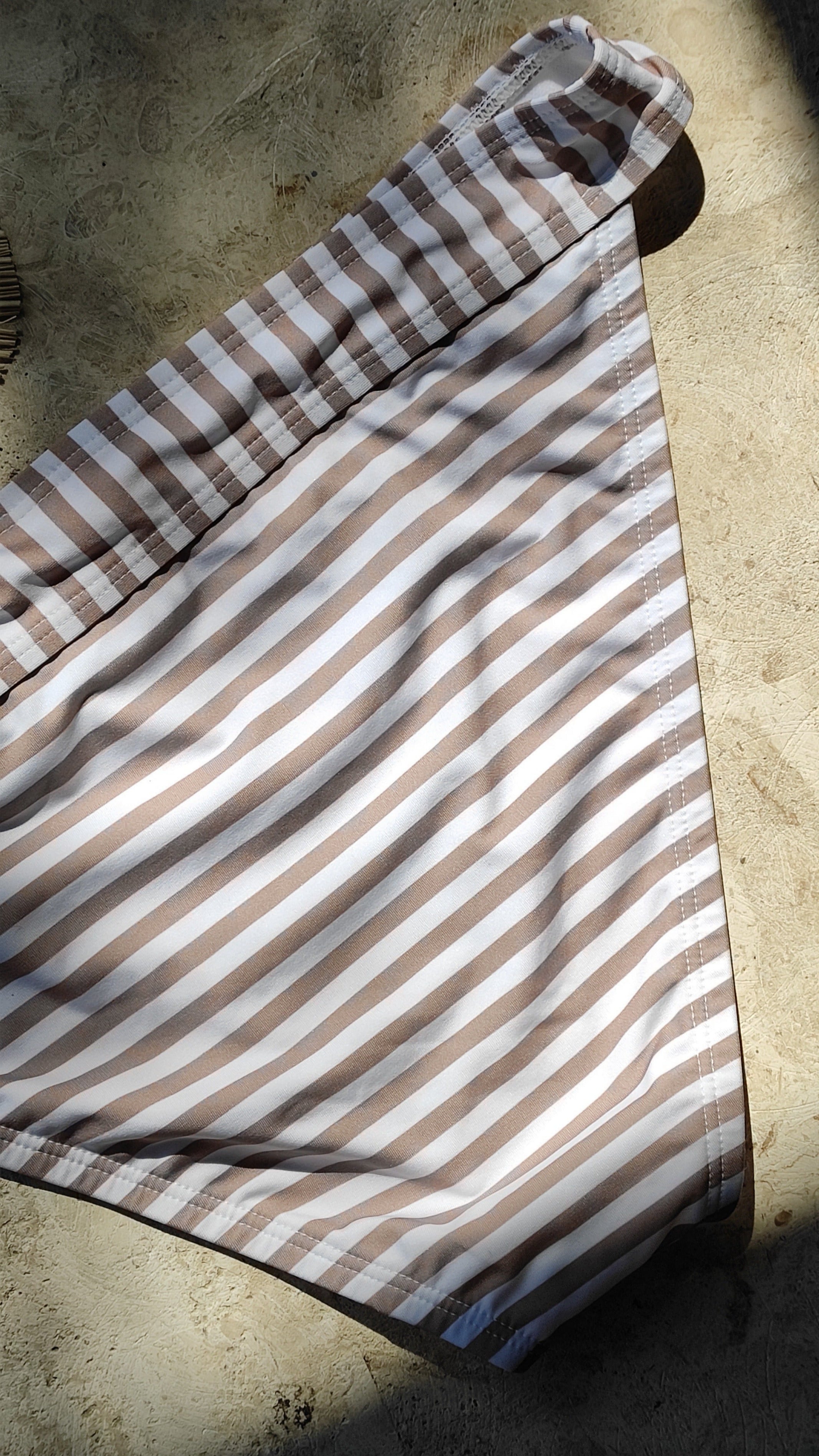 Striped Bikini Bottom - L