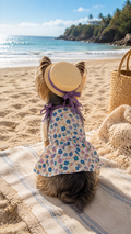 Flower Dress + Hat - S