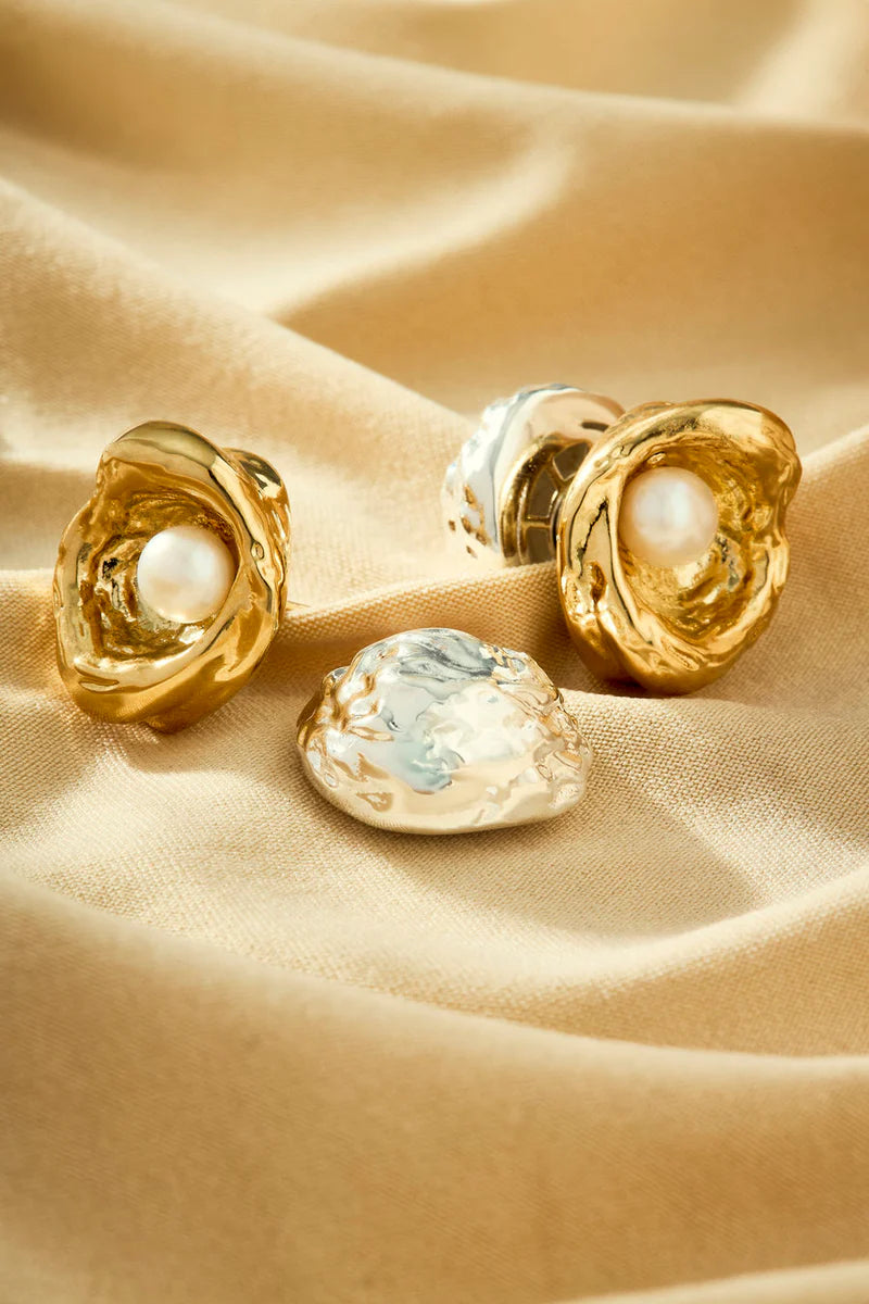 Achado Bicolor Earring - Entre Camadas Collection