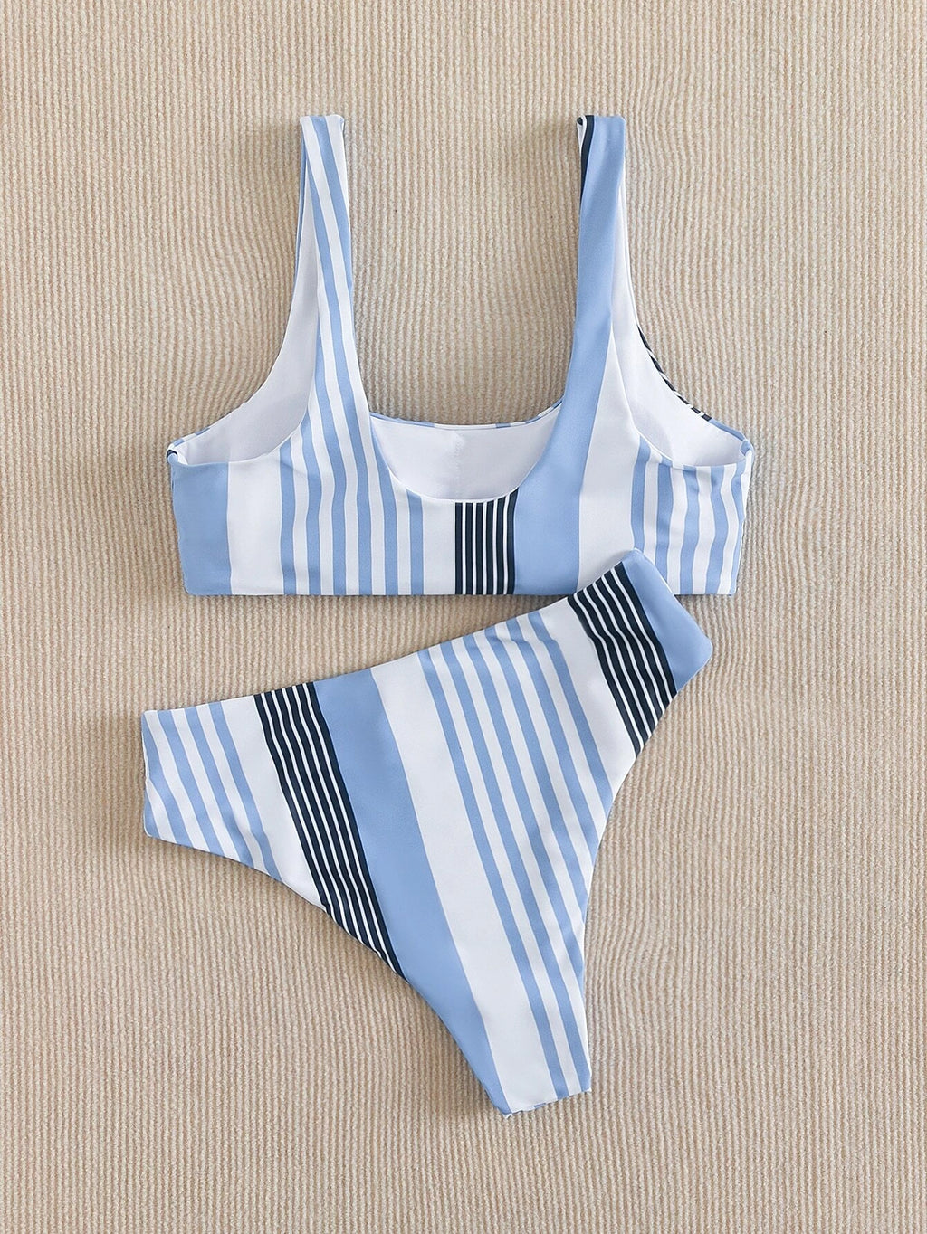 Striped High Waisted XL