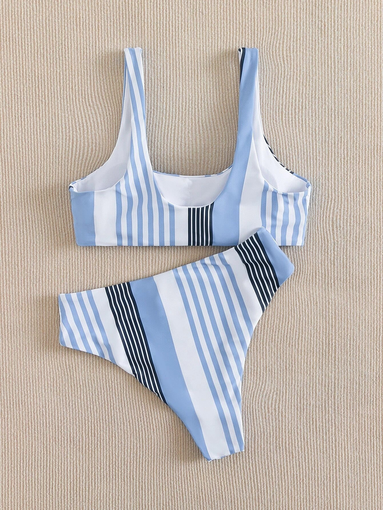 Striped High Waisted XL