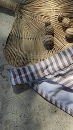 Striped Bikini Bottom - L