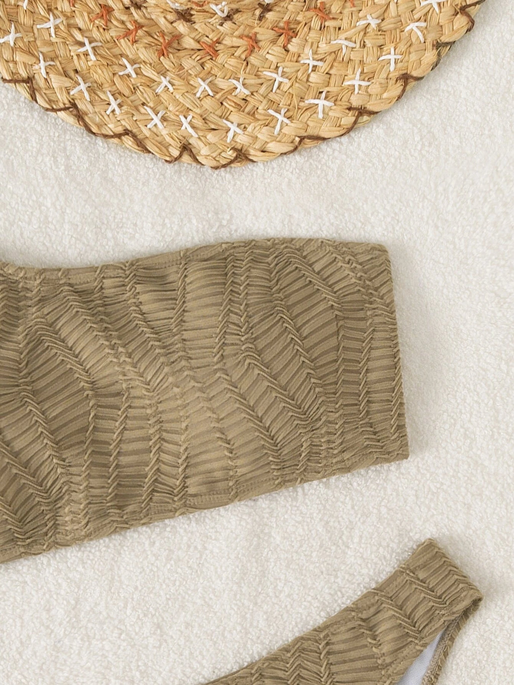 Textured Boho Bikini Large