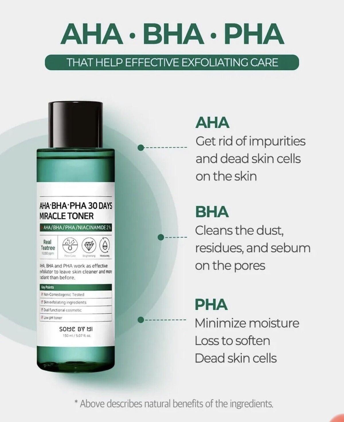 SOME BY MI AHA BHA PHA 30 Days Miracle Toner