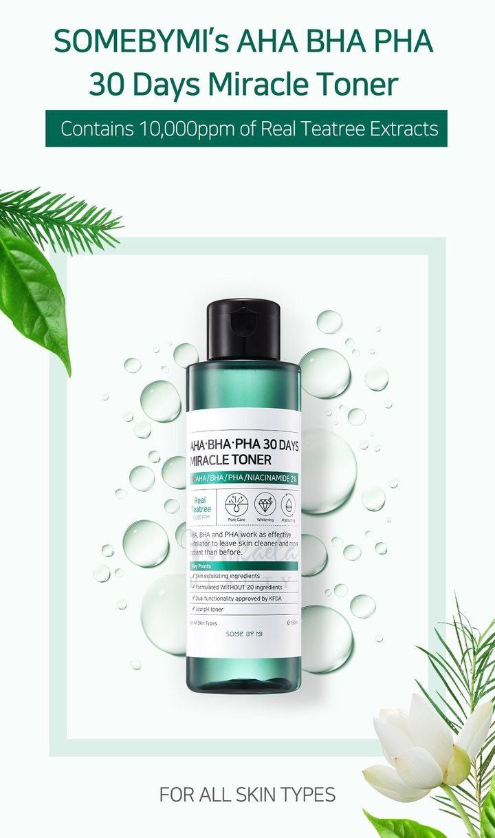 SOME BY MI AHA BHA PHA 30 Days Miracle Toner