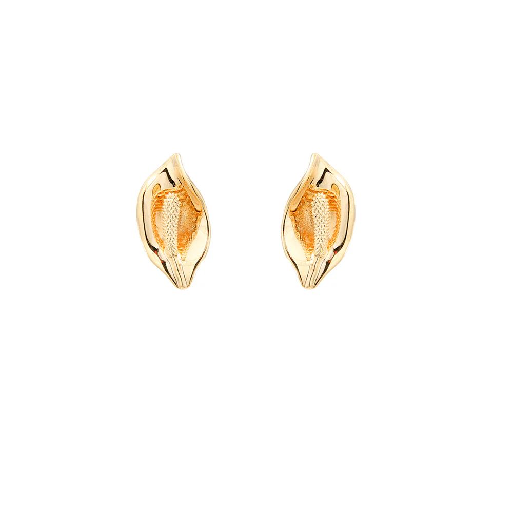 Lirio Earrings Gold