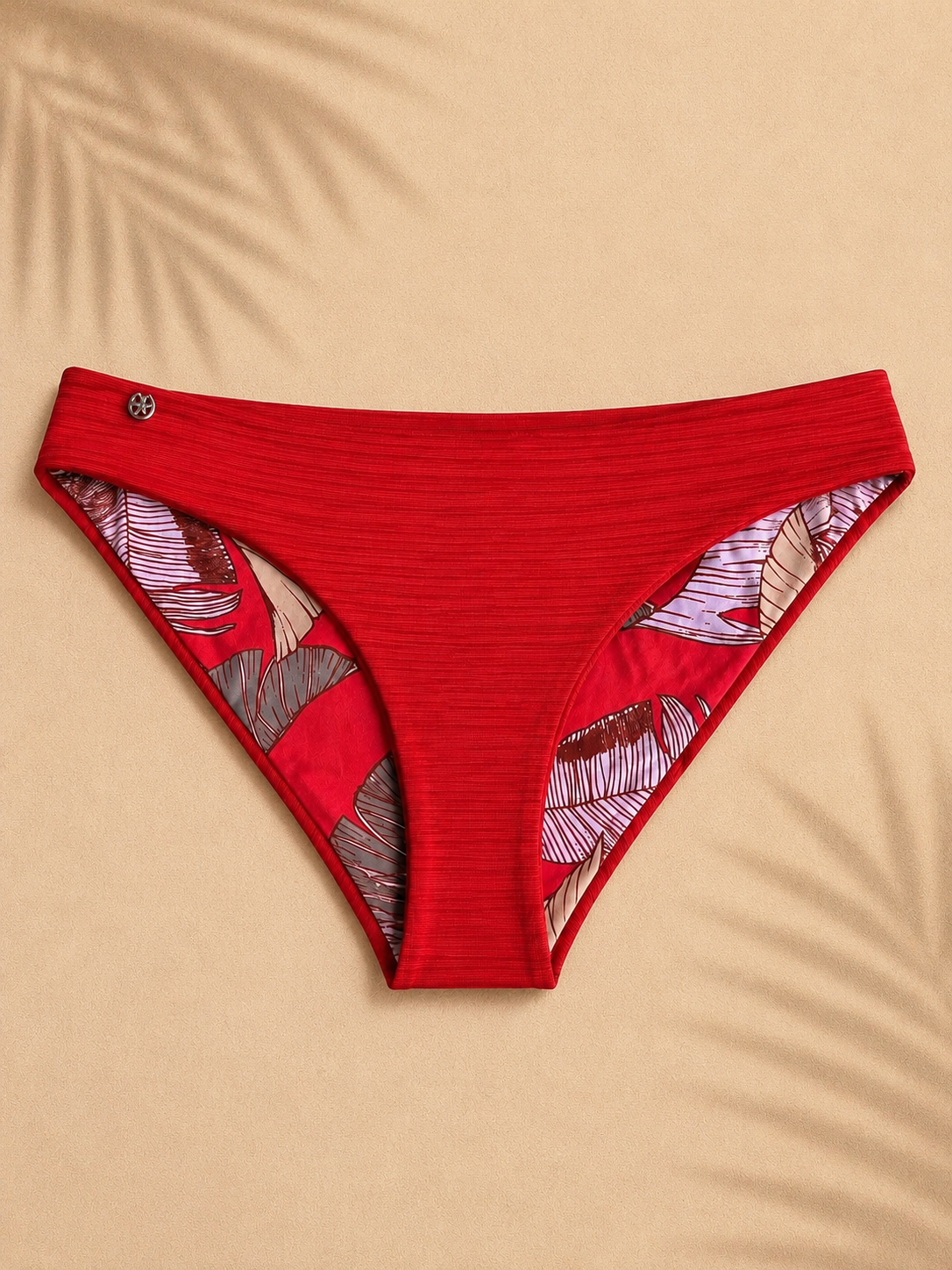 Reversible Leaf Bikini Bottom