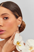 ORQUIDEA BRILLANTE EARRINGS