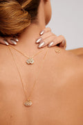 COLLAR ORQUÍDEA BRILLANTE