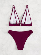 Burgundy Bikini