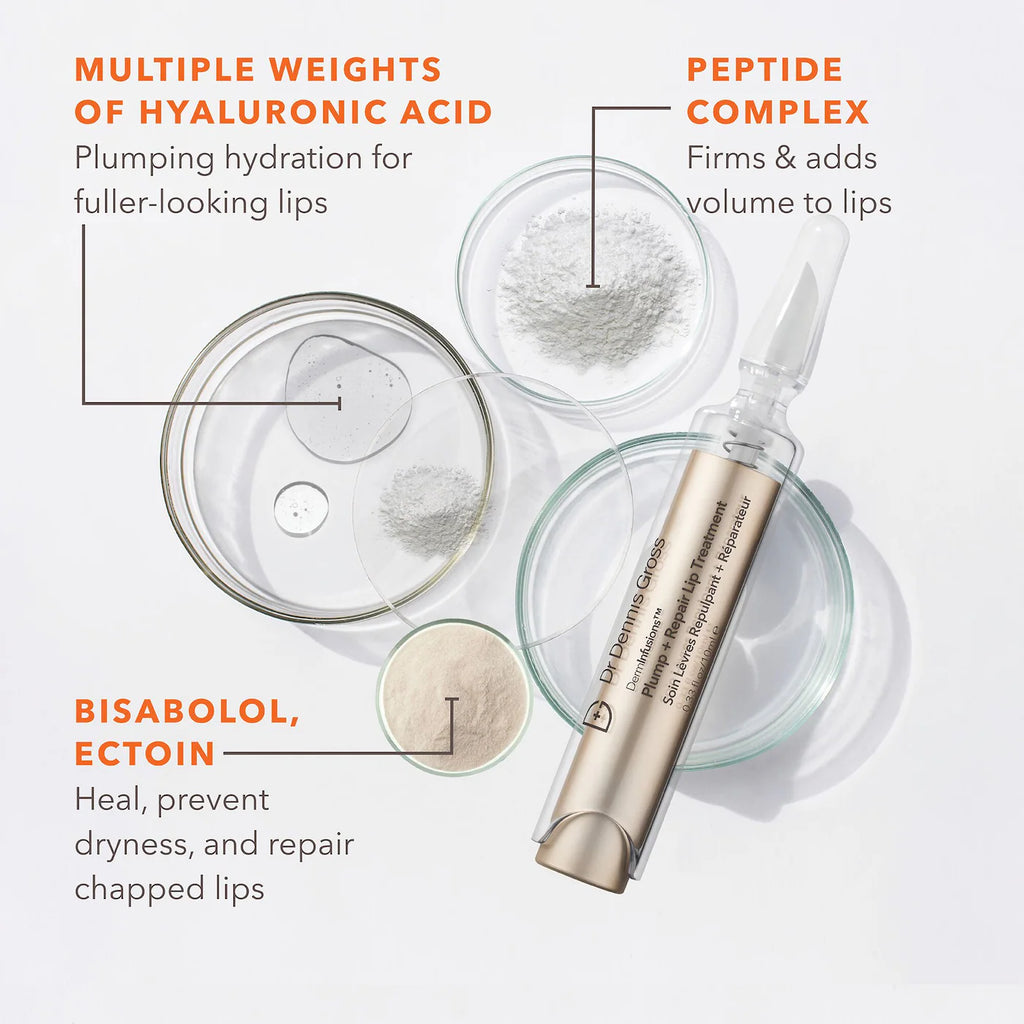 Mini DermInfusions™ Plump + Repair Lip Treatment with Hyaluronic Acid