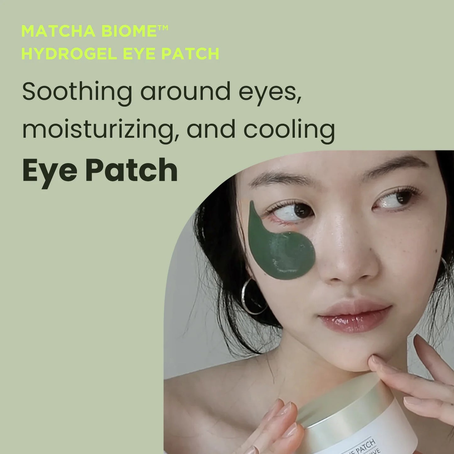 MATCHA BIOME HYDROGEL EYE PATCH