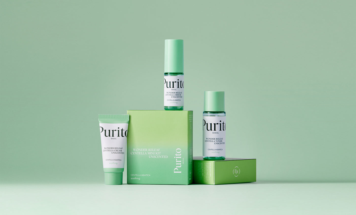 Purito Wonder Releaf Centella Mini Kit Unscented