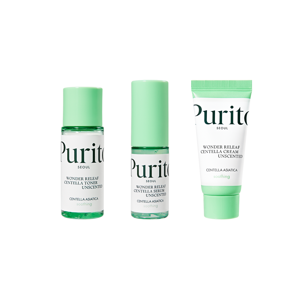 Purito Wonder Releaf Centella Mini Kit Unscented