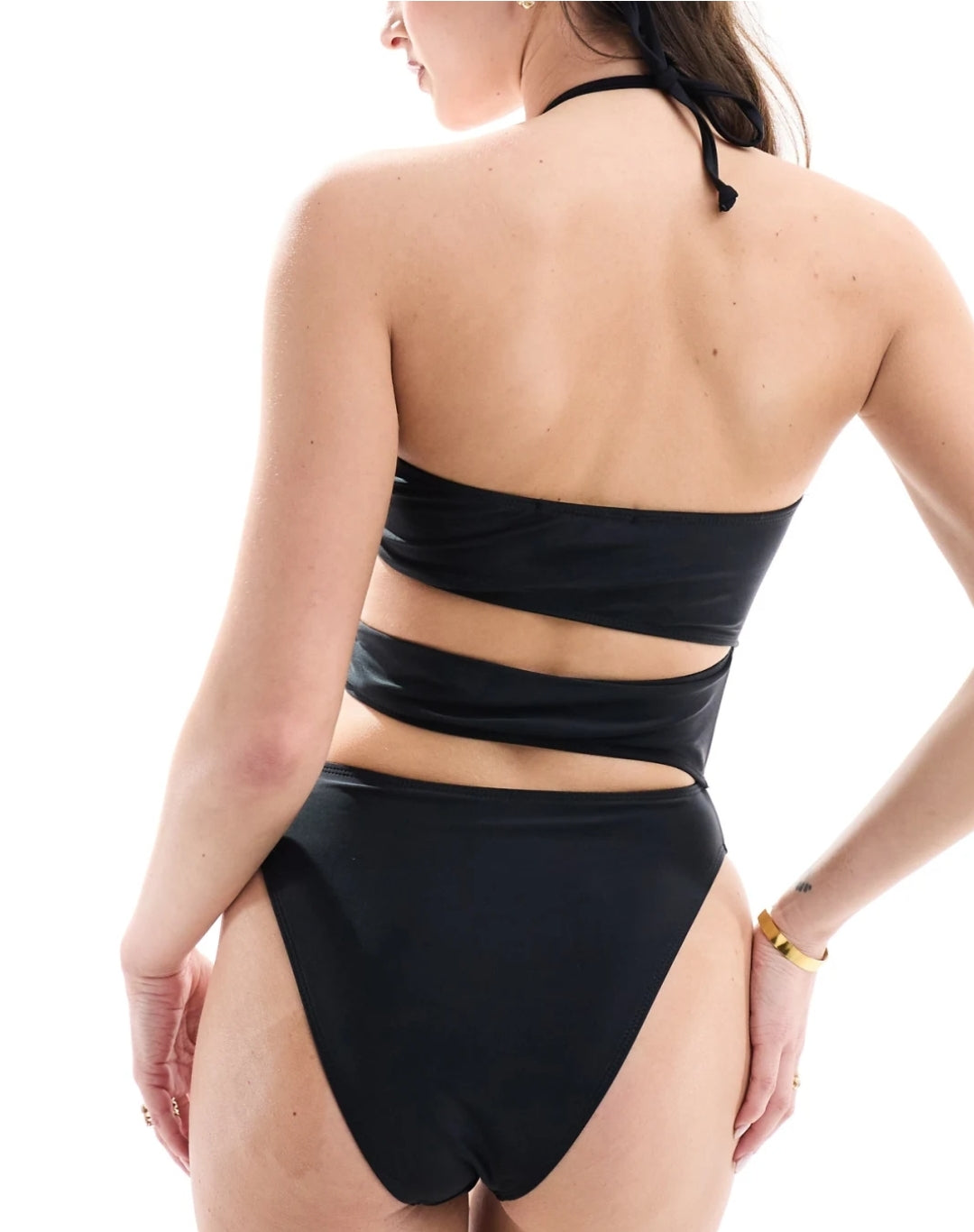 Kaiia Cut Out Swimsuit