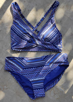 Boho Striped Swimsuit