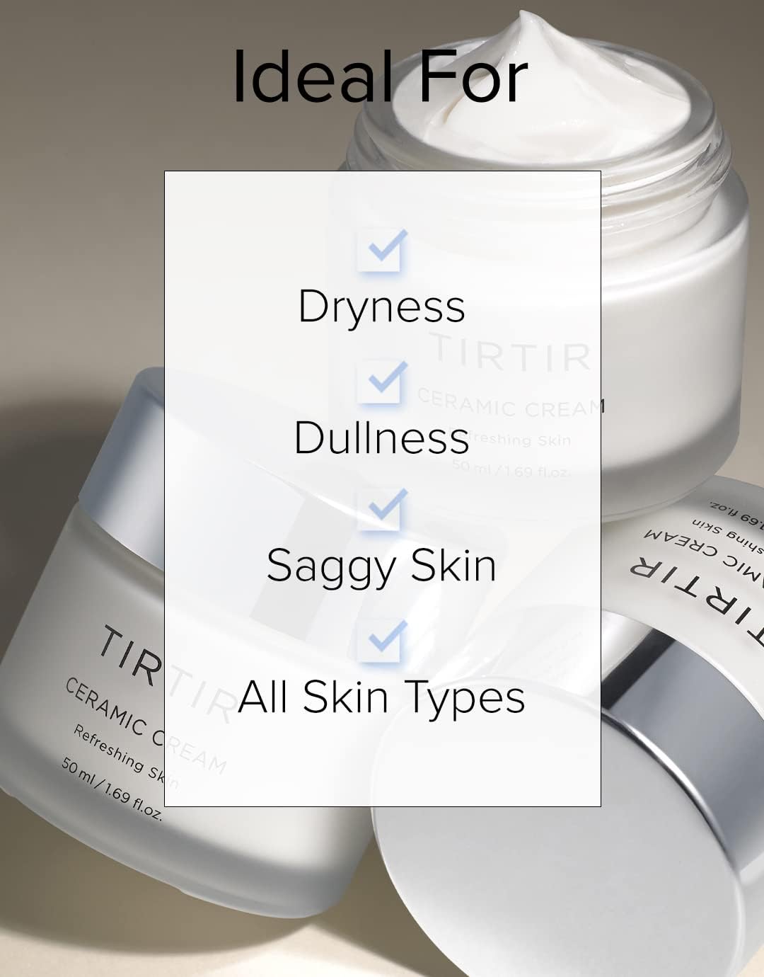 TIRTIR Ceramic Cream & Collagen Eye Cream Set