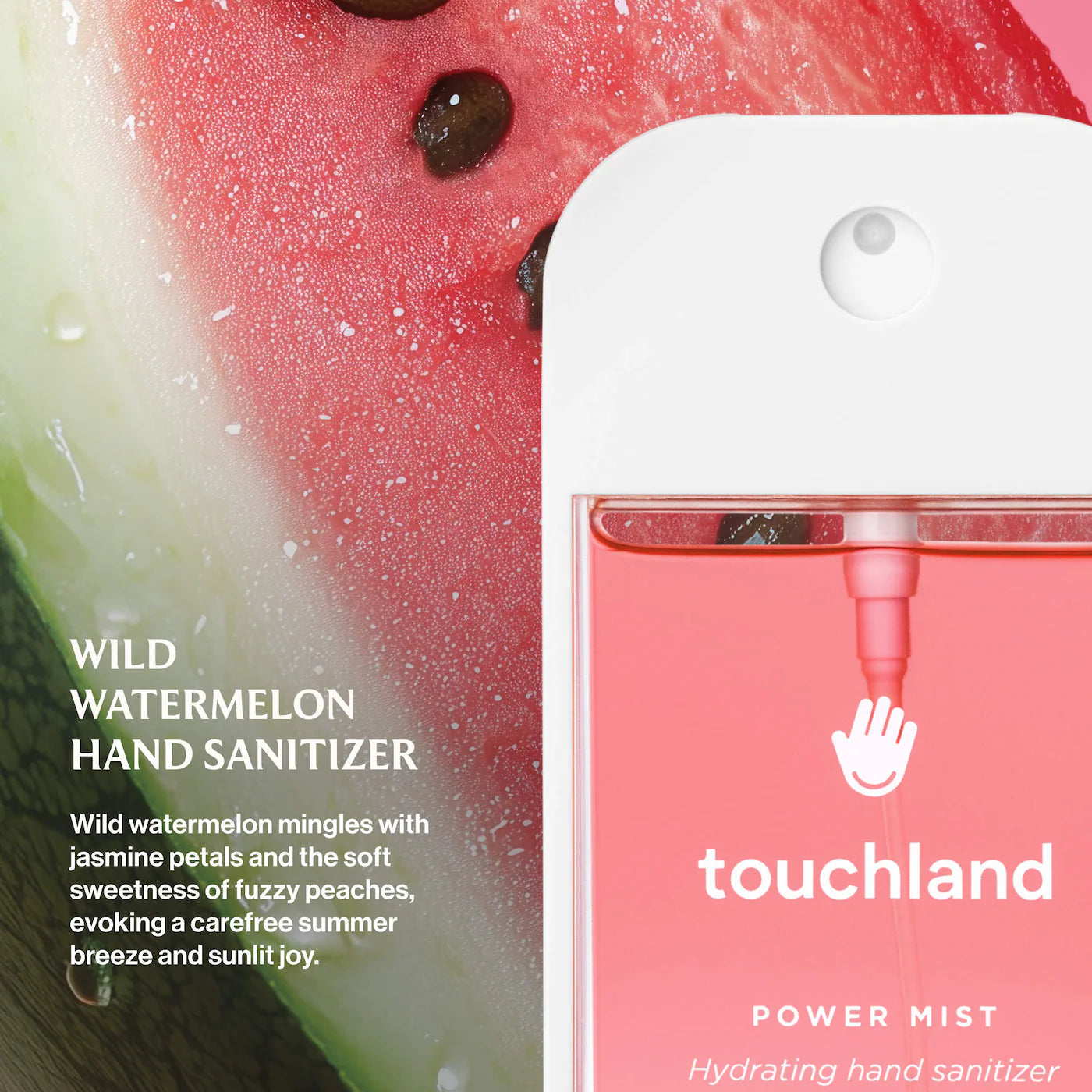 Touchland Power Mist Hand Sanitizer in Wild Watermelon